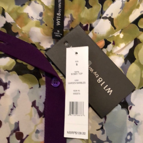 ✨HP✨ NWT W118 by Walter Baker Printed Top, S - Picture 8 of 8